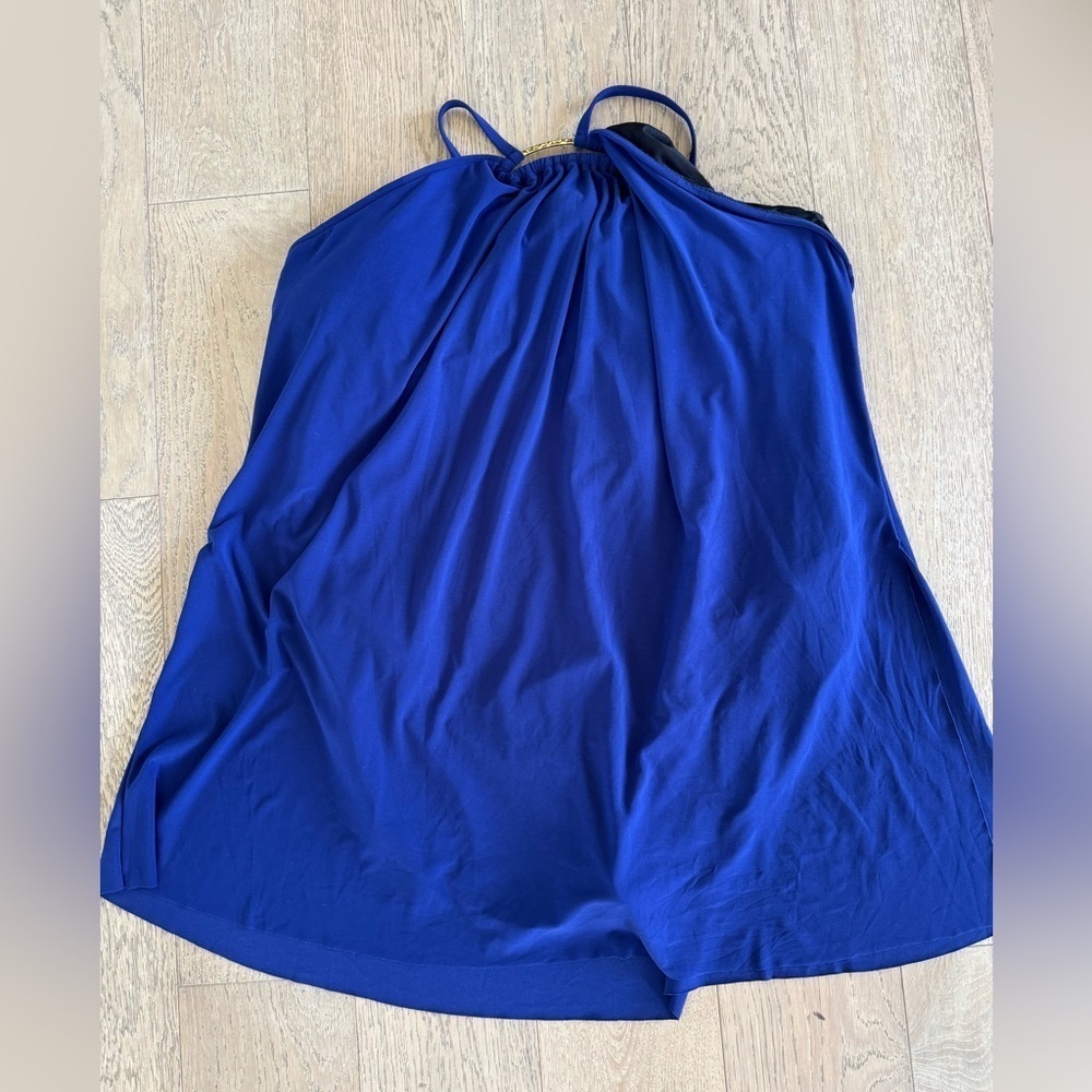 Magicsuit $180 Women`s Indigo Parker Underwire Swimdress plus size 24W